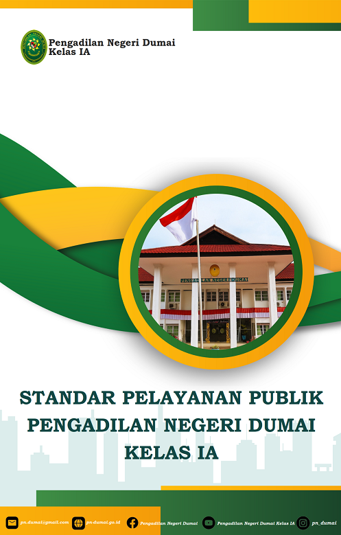 Standar Pelayanan Pengadilan Negeri Dumai Kelas IA
